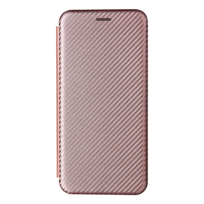 Carbon Fiber Texture Automatic Absorption Leather Stand Case with Card Slot and Ring Strap for Oppo A94 5G/F19 Pro+ 5G/Reno5 Z/A95 5G