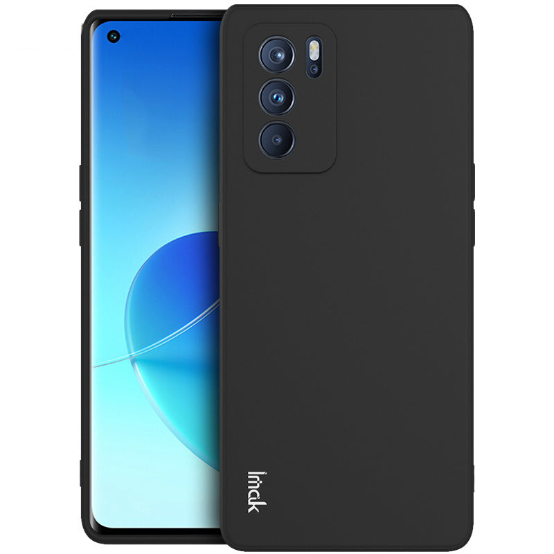 IMAK UC-4 Series Shock-proof Straight Frame Cell Phone TPU Shell for Oppo Reno6 Pro 5G (MediaTek)