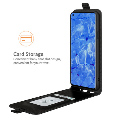 Crazy Horse Vertical Flip Leather Case with One Card Holder for Oppo Reno6 Pro+ 5G/Pro 5G (Snapdragon)