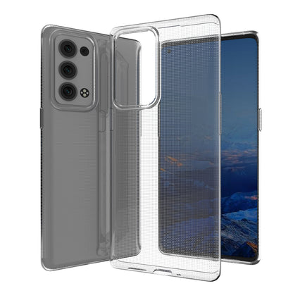 Ultra Thin Crystal Clear TPU Phone Back Case Shell for Oppo Reno6 Pro+ 5G/Pro 5G (Snapdragon)