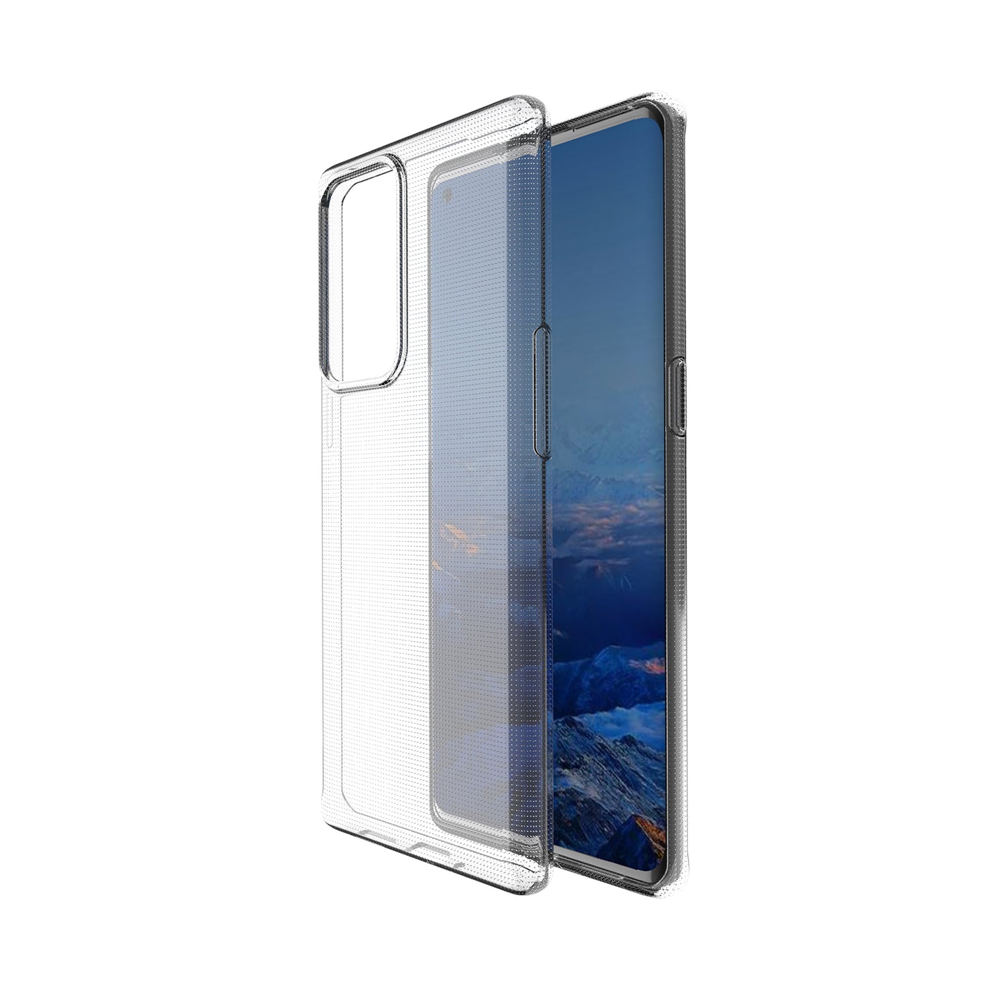 Ultra Thin Crystal Clear TPU Phone Back Case Shell for Oppo Reno6 Pro+ 5G/Pro 5G (Snapdragon)