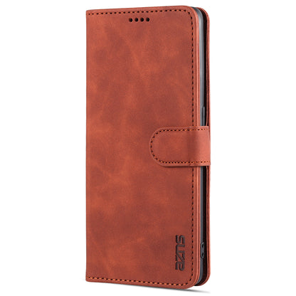 AZNS PU Leather Wallet Stand Case Phone Protective Cover for Oppo Reno6 Pro 5G (MediaTek)