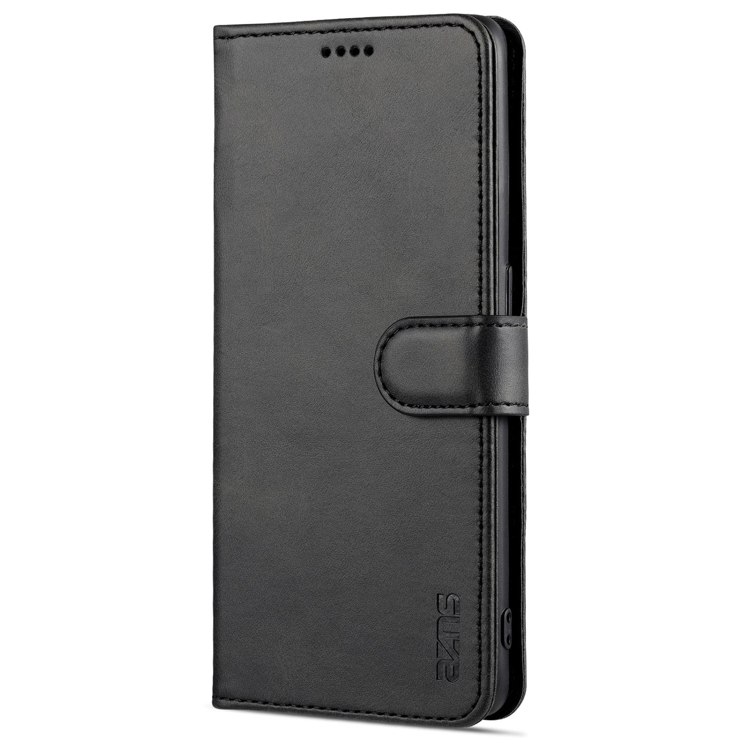 AZNS PU Leather Wallet Stand Case Phone Protective Cover for Oppo Reno6 Pro 5G (MediaTek)