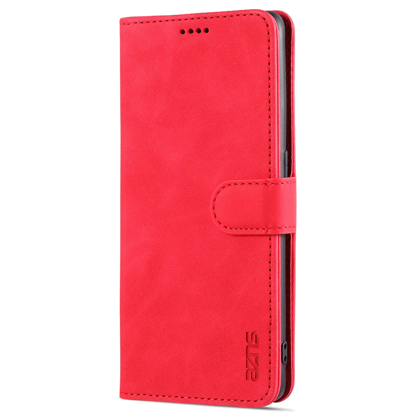 AZNS PU Leather Wallet Stand Case Phone Protective Cover for Oppo Reno6 Pro 5G (MediaTek)