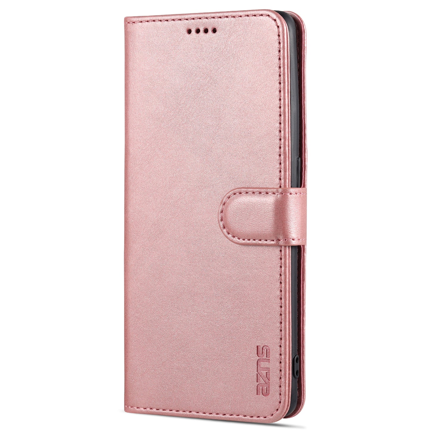 AZNS PU Leather Wallet Stand Case Phone Protective Cover for Oppo Reno6 Pro 5G (MediaTek)