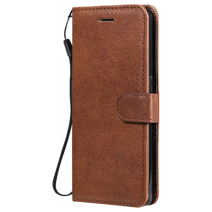 KT Leather Series-2 Anti-scratch Well Protected Pure Color Leather Phone Case for Oppo Reno6 5G