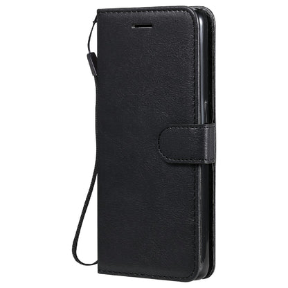 KT Leather Series-2 Anti-scratch Well Protected Pure Color Leather Phone Case for Oppo Reno6 5G