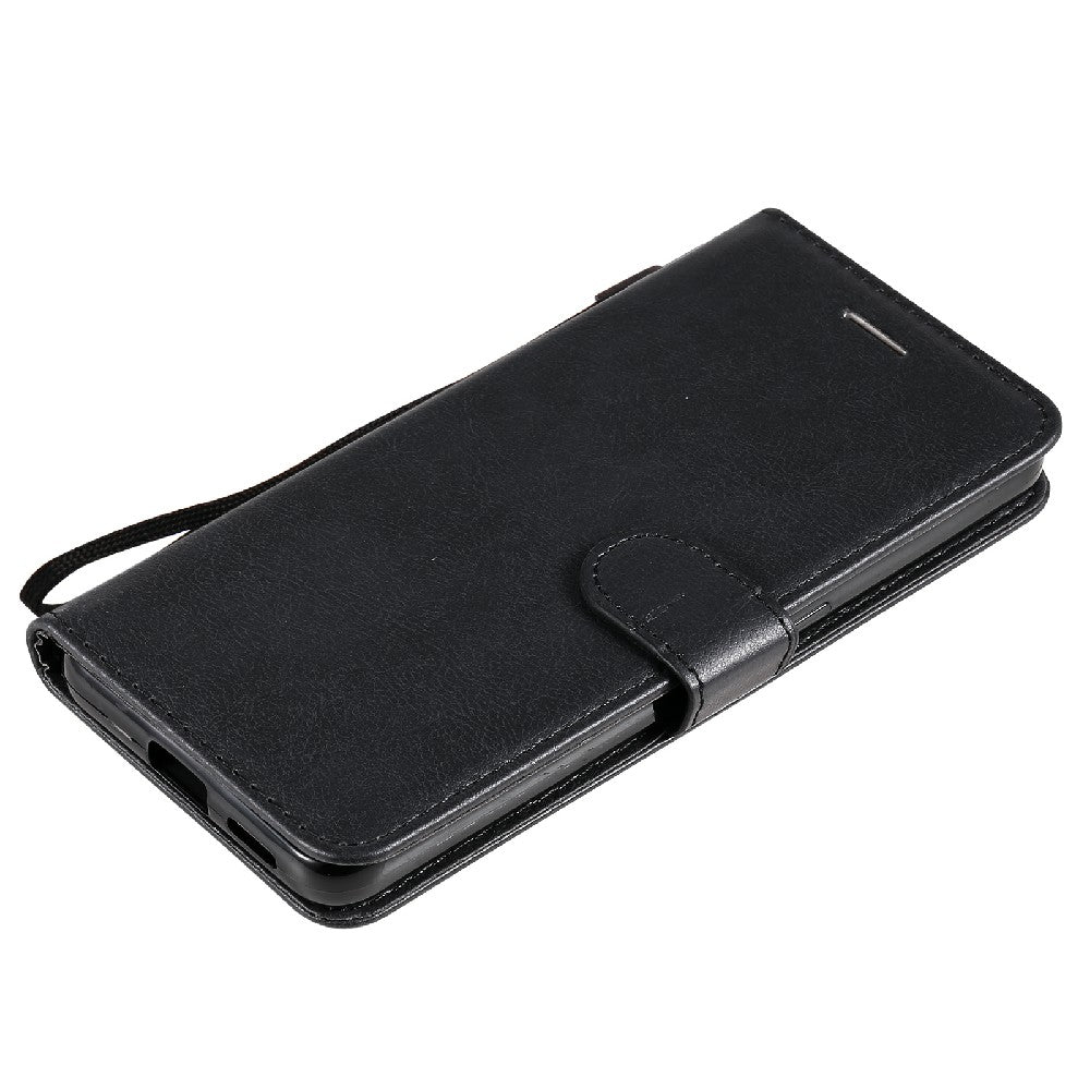 KT Leather Series-2 Anti-scratch Well Protected Pure Color Leather Phone Case for Oppo Reno6 5G