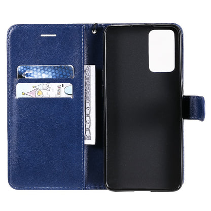 KT Leather Series-2 Anti-scratch Well Protected Pure Color Leather Phone Case for Oppo Reno6 5G