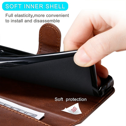 Flip Leather Phone Case with Wallet Stand for Oppo A95 5G/Oppo Reno5 Z 5G/F19 Pro+ 5G/A93 5G