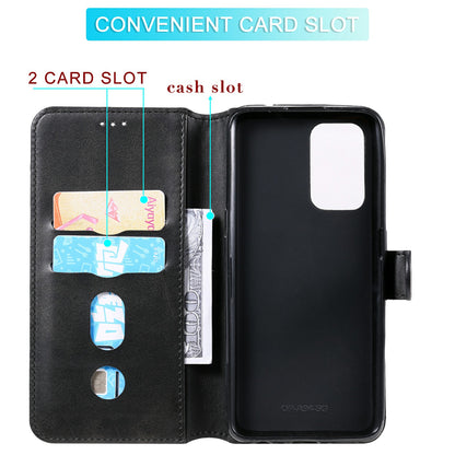 Flip Leather Phone Case with Wallet Stand for Oppo A95 5G/Oppo Reno5 Z 5G/F19 Pro+ 5G/A93 5G