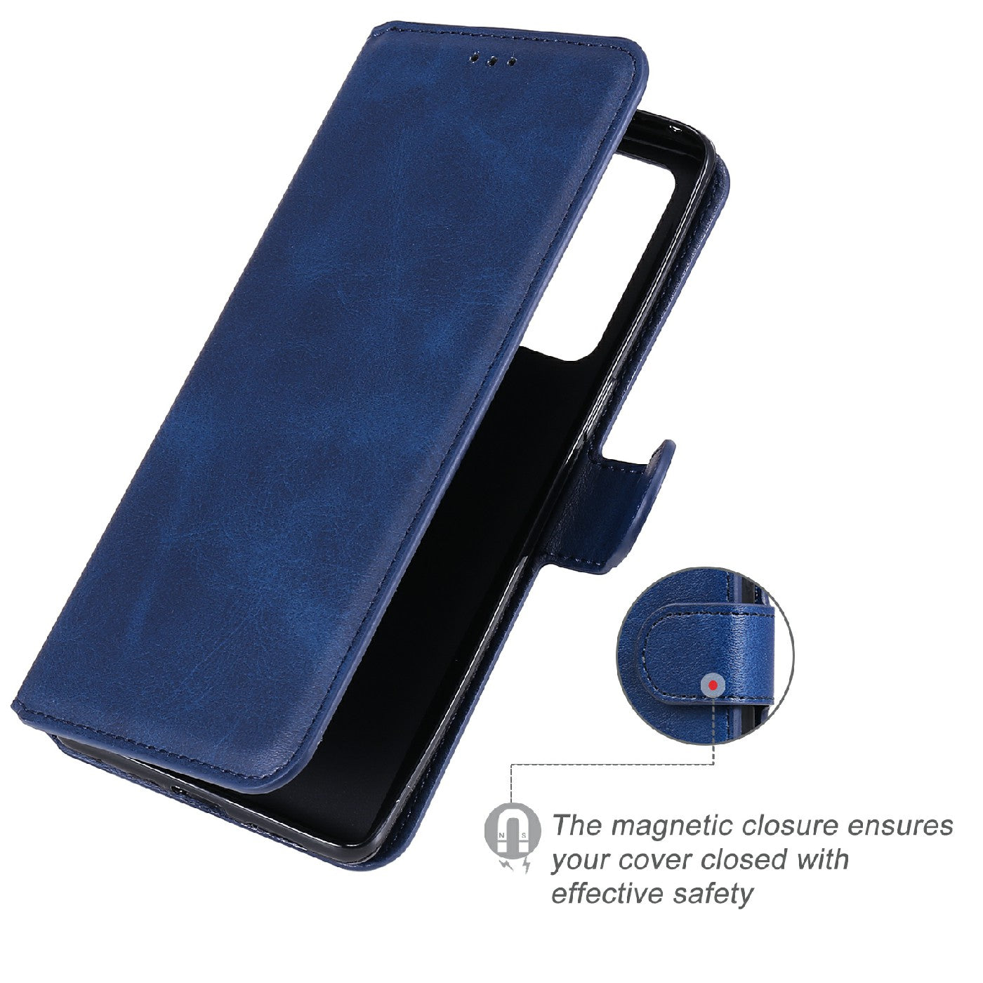 Shockproof PU Leather Wallet Stand Folio Flip Phone Cover for Oppo Reno6 Pro+ 5G/Pro 5G (Snapdragon)