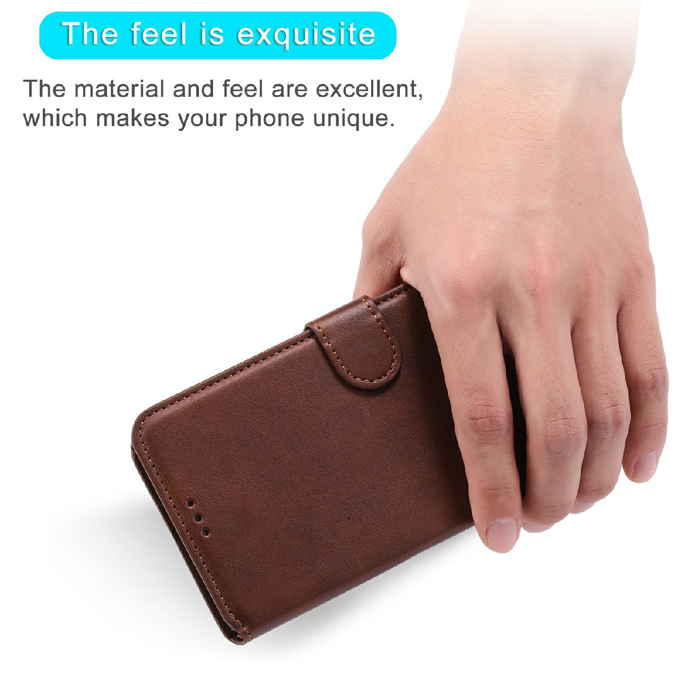 Shockproof PU Leather Wallet Stand Folio Flip Phone Cover for Oppo Reno6 Pro+ 5G/Pro 5G (Snapdragon)