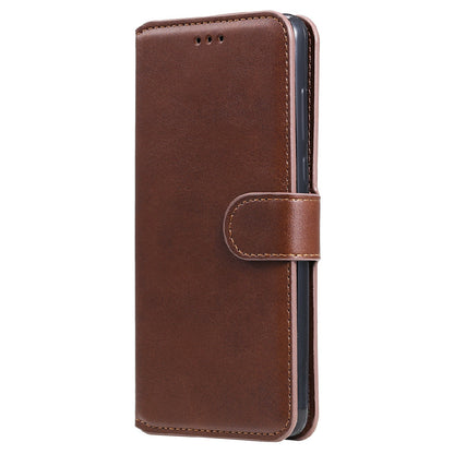 Shockproof PU Leather Wallet Stand Folio Flip Phone Cover for Oppo Reno6 Pro+ 5G/Pro 5G (Snapdragon)