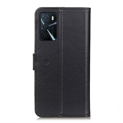 Full Protective Magnetic Clasp Design Leather Wallet Phone Case with Stand for Oppo A16/A16s/A54s