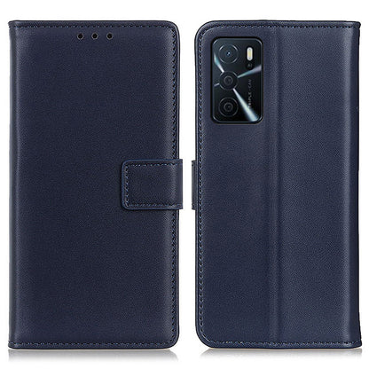 Full Protective Magnetic Clasp Design Leather Wallet Phone Case with Stand for Oppo A16/A16s/A54s