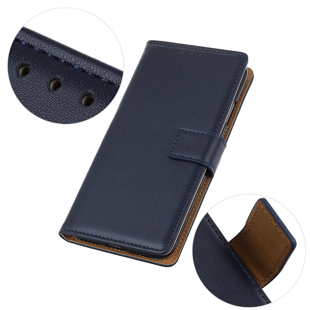 Full Protective Magnetic Clasp Design Leather Wallet Phone Case with Stand for Oppo A16/A16s/A54s