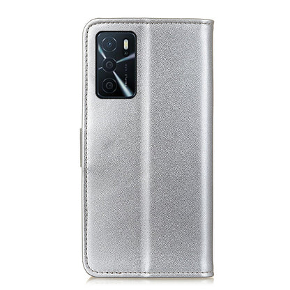 Full Protective Magnetic Clasp Design Leather Wallet Phone Case with Stand for Oppo A16/A16s/A54s