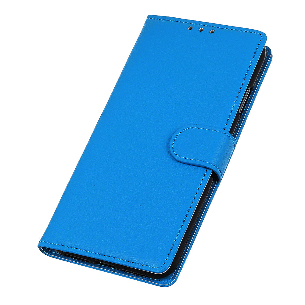 Litchi Texture PU Leather Phone Wallet Flip Case Cover for Oppo A16/A16s/A54s