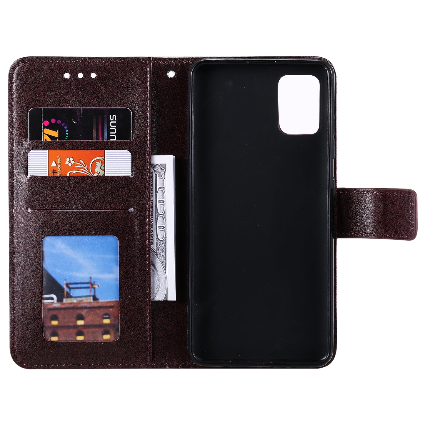 PU Leather Imprinted Mandala Pattern Wallet Stand Case with Strap for Oppo Reno6 Pro 5G (MediaTek)