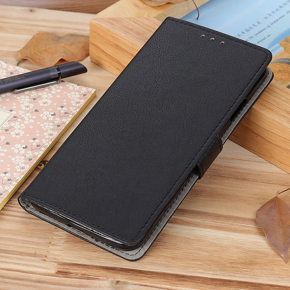 Full Protective Scratch-proof Leather Wallet Stand Case Phone Cover for Oppo A16/A16s/A54s