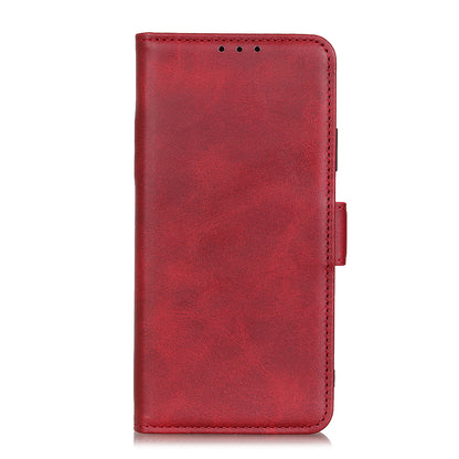 Sided Magnetic Clasp Design Drop-Proof Leather Case Wallet Stand Cover for Oppo A16/A16s/A54s