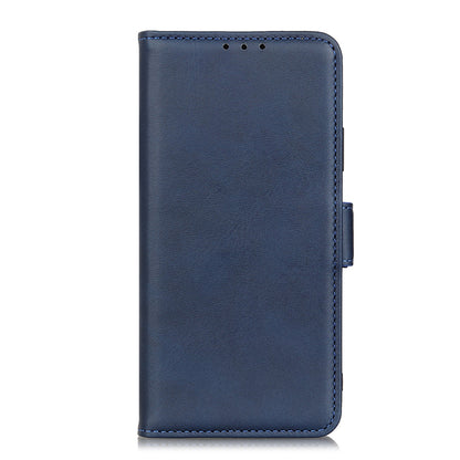 Sided Magnetic Clasp Design Drop-Proof Leather Case Wallet Stand Cover for Oppo A16/A16s/A54s