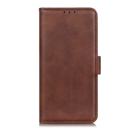 Sided Magnetic Clasp Design Drop-Proof Leather Case Wallet Stand Cover for Oppo A16/A16s/A54s