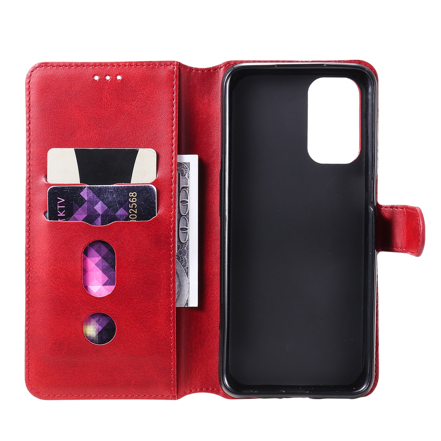 Fine Quality Wallet Stand Classic Style Flip Leather Phone Case for Oppo A93 5G/A74 5G/A54 5G