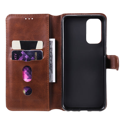 Fine Quality Wallet Stand Classic Style Flip Leather Phone Case for Oppo A93 5G/A74 5G/A54 5G