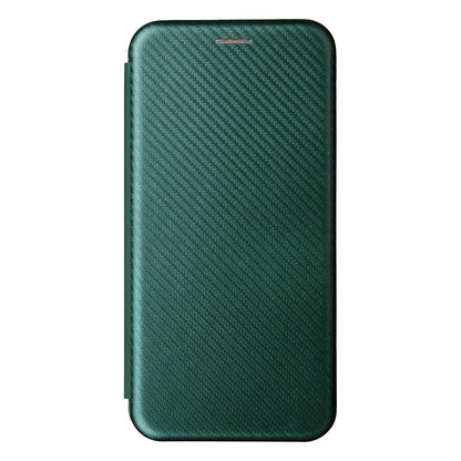 Magnetic Carbon Fiber Texture Design PU Leather Case with Card Slots and Ring Strap for Oppo A16/A16s/A54s