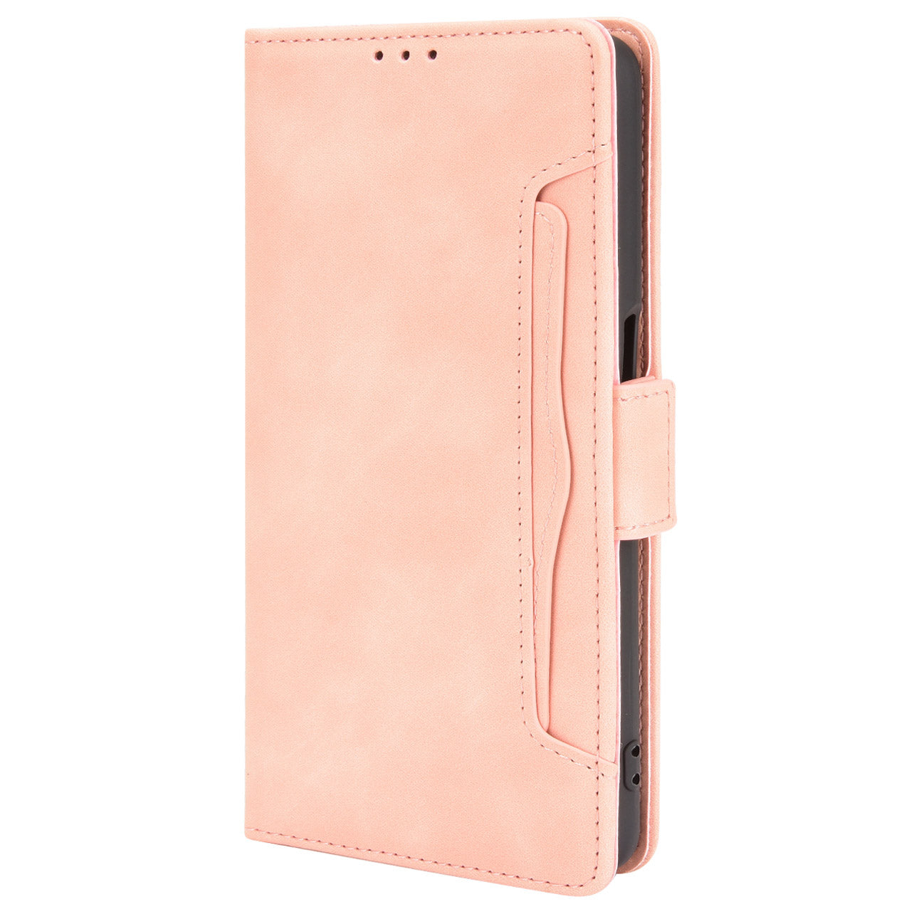 Wallet Design Phone Cover Stand Case with Multiple Card Slots for Oppo A16/A16s/A54s