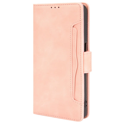 Wallet Design Phone Cover Stand Case with Multiple Card Slots for Oppo A16/A16s/A54s