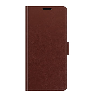 PU Leather Crazy Horse Texture Stand Wallet Design Magnetic Closure Phone Cover for Oppo A16/A16s/A54s