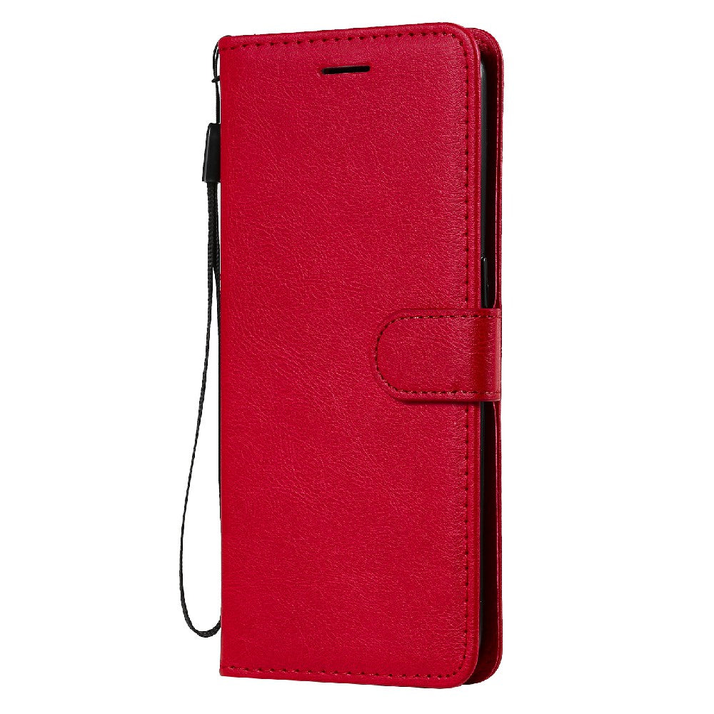 Shock-Absorbed KT Leather Series-2 Wallet Design Leather Stand Phone Casing with Handy Strap for Oppo Reno5 4G/Reno5 5G/Reno5 K/Find X3 Lite