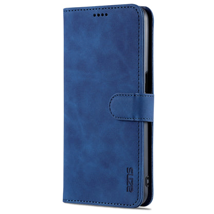 AZNS Wallet Stand Design PU Leather All-round Protection Phone Cover Case for Oppo A16/A16S/A54S