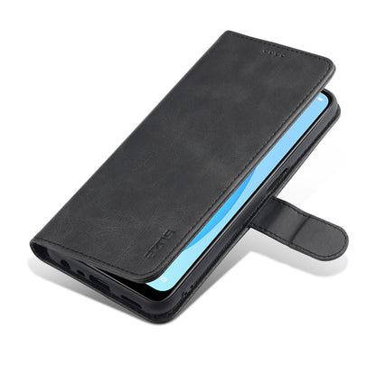 AZNS Wallet Stand Design PU Leather All-round Protection Phone Cover Case for Oppo A16/A16S/A54S