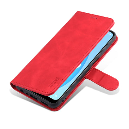 AZNS Wallet Stand Design PU Leather All-round Protection Phone Cover Case for Oppo A16/A16S/A54S