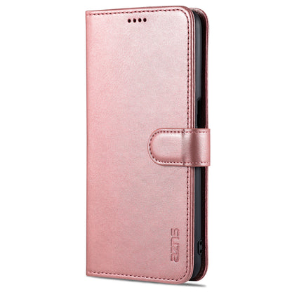 AZNS Wallet Stand Design PU Leather All-round Protection Phone Cover Case for Oppo A16/A16S/A54S