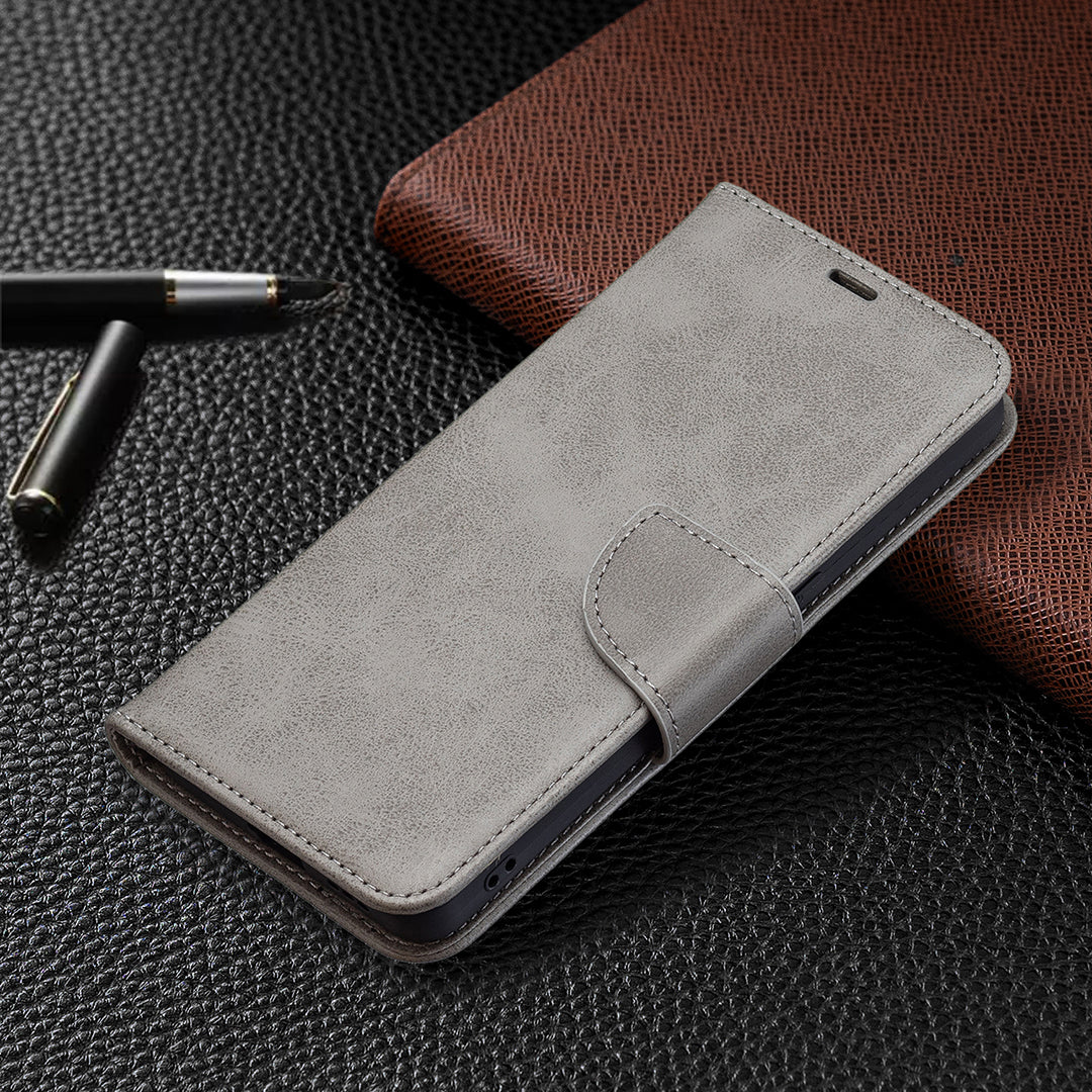 360Â° Full Coverage Anti-Scratch Stylish PU Leather Smartphone Wallet Stand Case for Oppo Reno6 5G