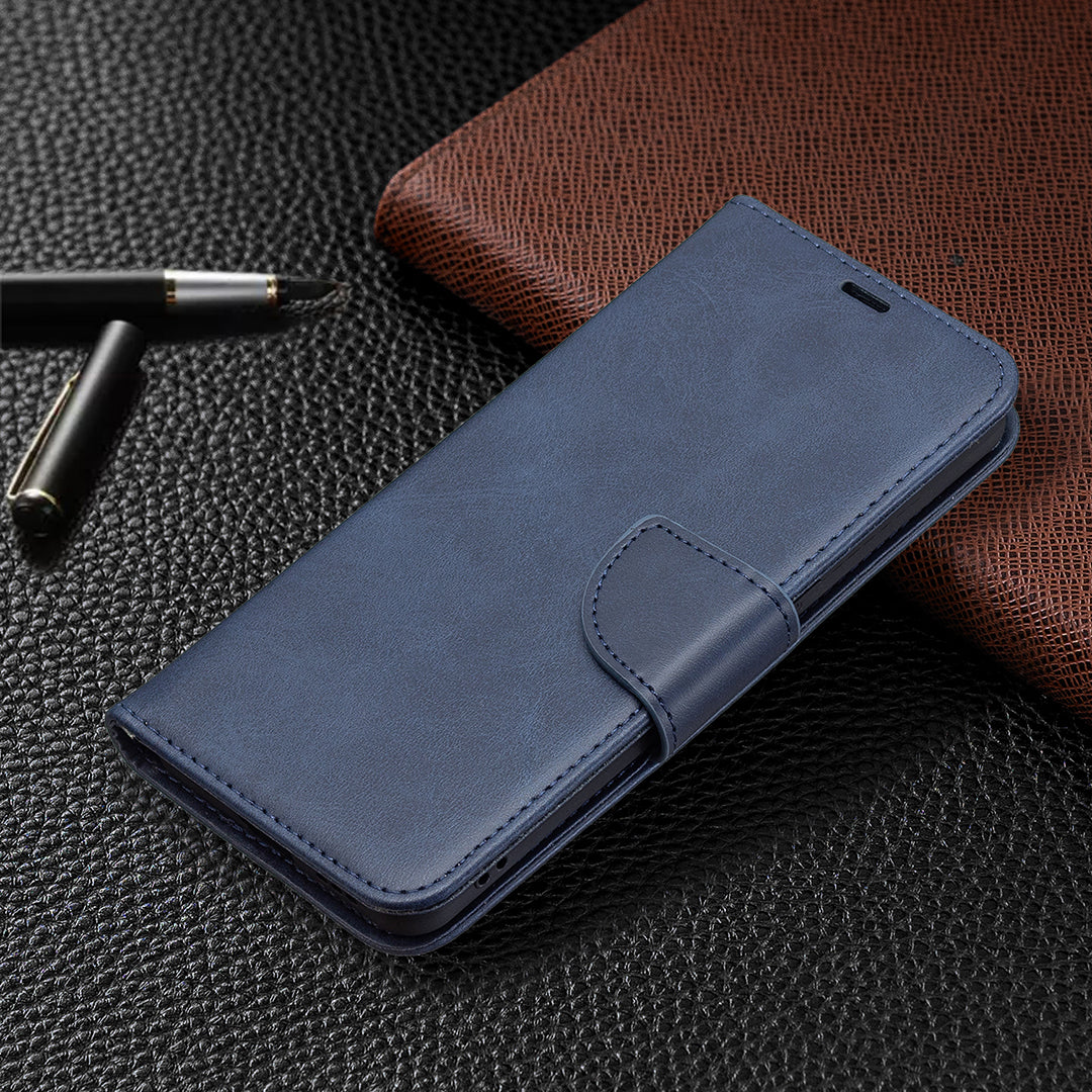 360Â° Full Coverage Anti-Scratch Stylish PU Leather Smartphone Wallet Stand Case for Oppo Reno6 5G