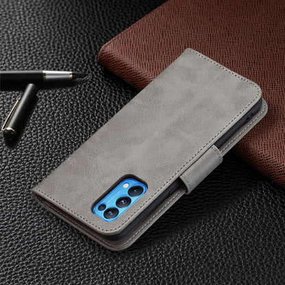 All-Inclusive Wear-Resistant PU Leather Smartphone Wallet Stand Case for Oppo Reno5 4G/Reno5 5G/Reno5 K/Find X3 Lite