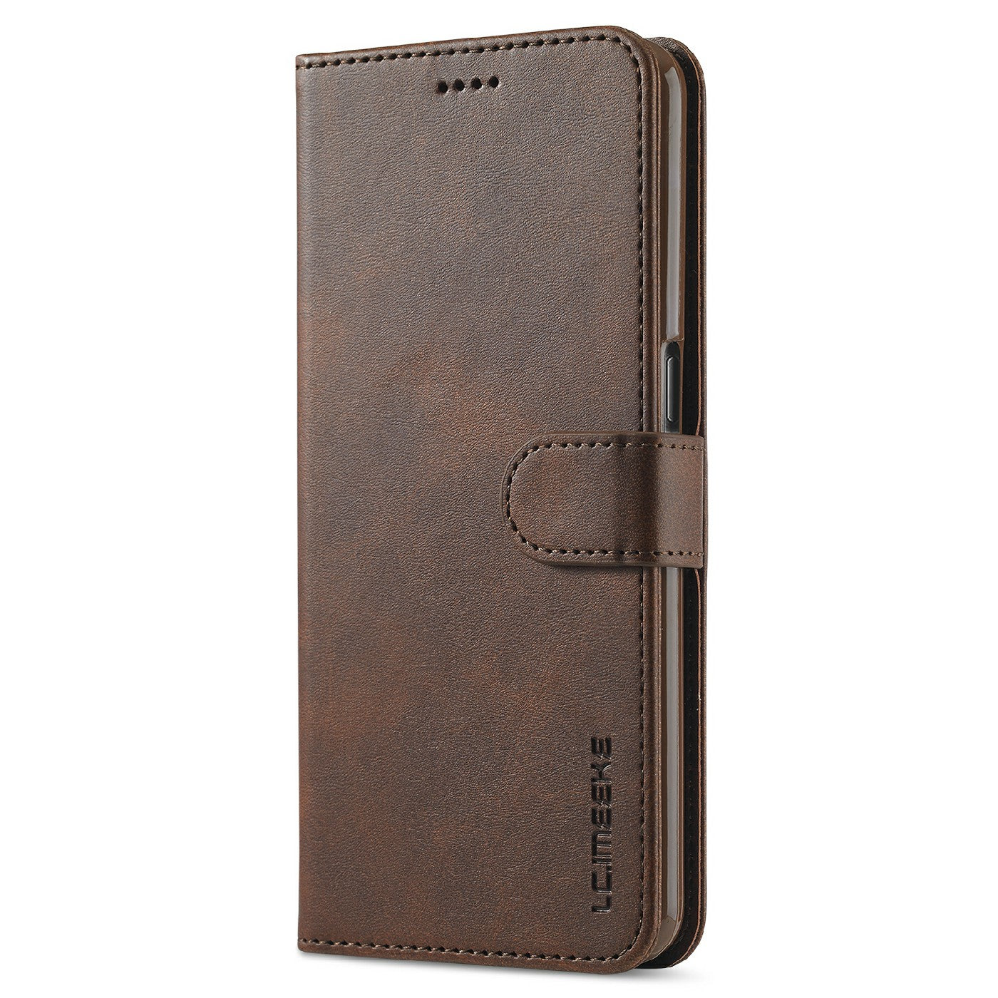 LC.IMEEKE Wallet Design Leather Phone Stand Case Shell for Oppo Reno5 4G/5G / Reno5 K 4G/5G / Find X3 Lite