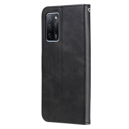 Full Protection Zipper Pocket Leather Case Mobile Phone Cover for Oppo A16/A16s/A54s/A55 5G/A54 4G