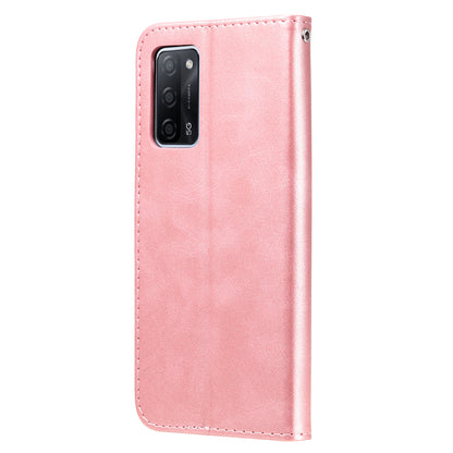 Full Protection Zipper Pocket Leather Case Mobile Phone Cover for Oppo A16/A16s/A54s/A55 5G/A54 4G