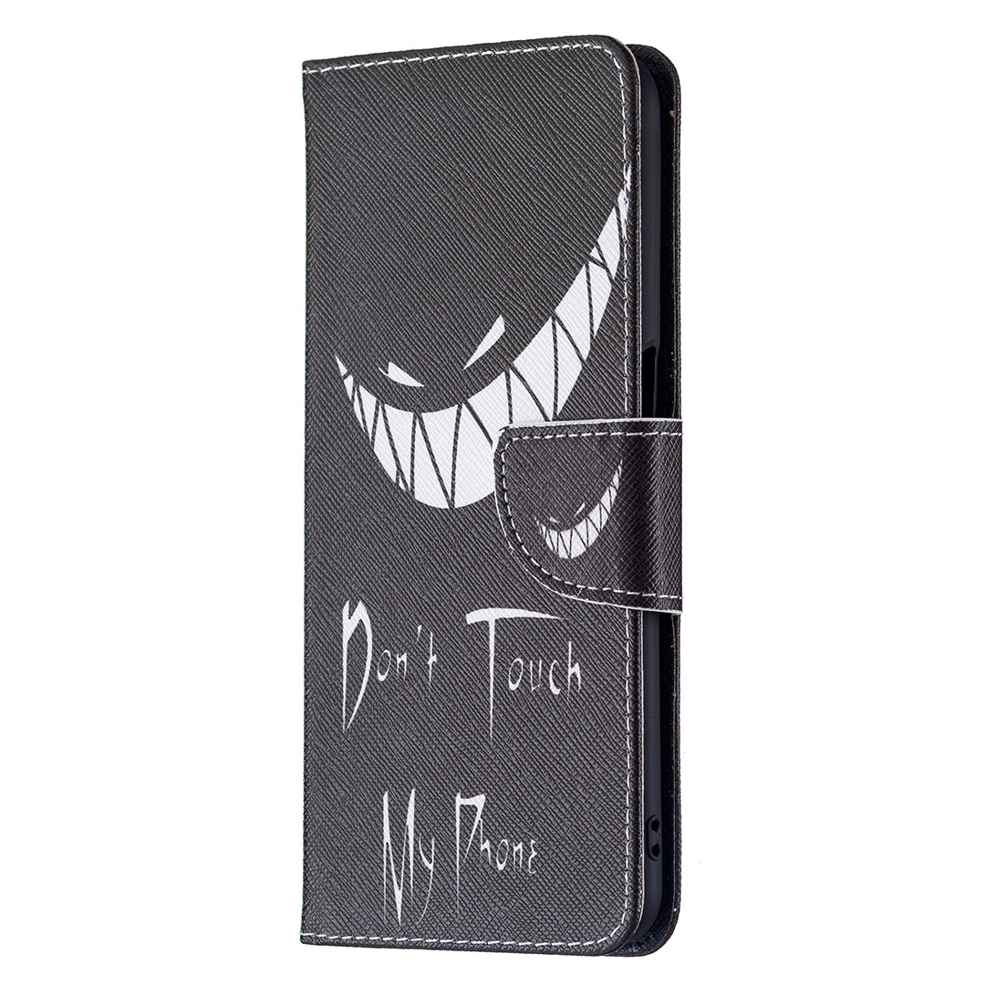 Pattern Printing Premium PU Leather Wallet Stand Flip Protective Cover with Magnetic Closure for Oppo A16/A16s/A54s