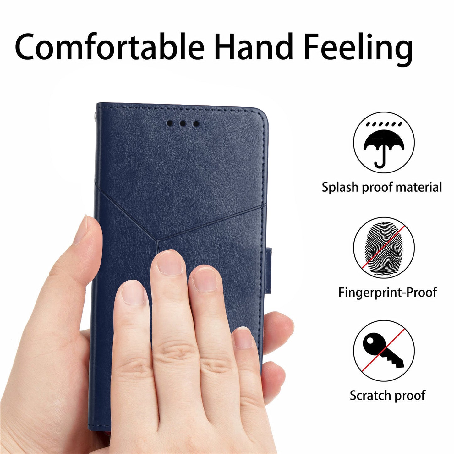 Imprinting Y-shaped Line Stand Wallet Leather Case Shell for Oppo Reno6 5G