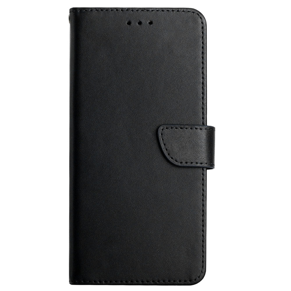 Fall Buffer Nappa Texture Genuine Leather Outer Cover + Soft TPU Inner Shell Solid Color Stand Wallet Case for Oppo Reno6 Pro 5G