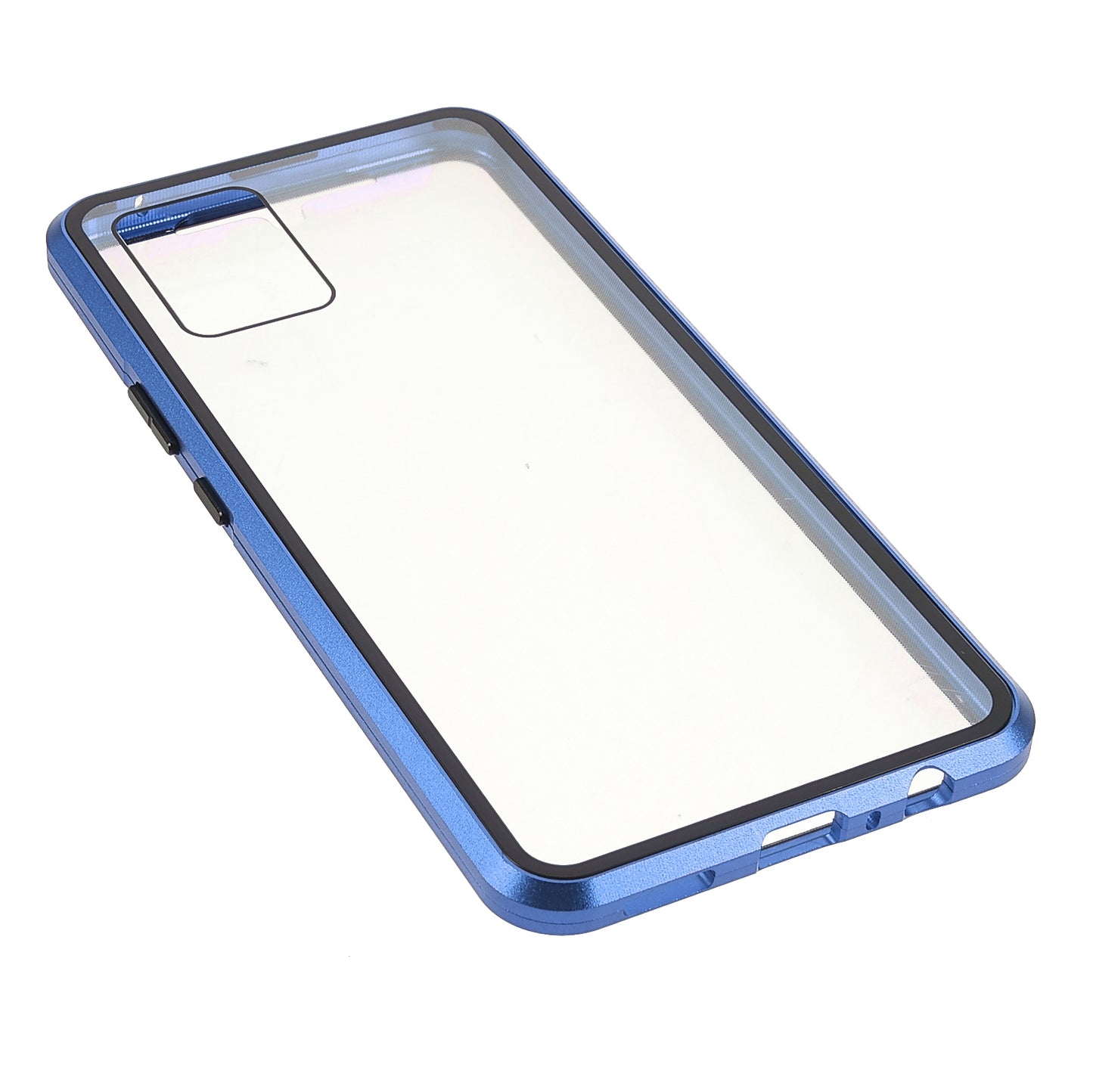 Ultra Clear Double-sided Tempered Glass + Metal Frame Magnetic Phone Case Cover for vivo V20