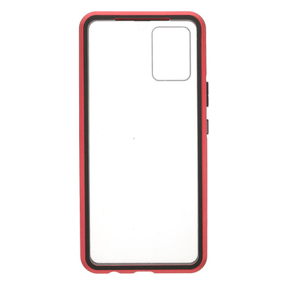 Ultra Clear Double-sided Tempered Glass + Metal Frame Magnetic Phone Case Cover for vivo V20